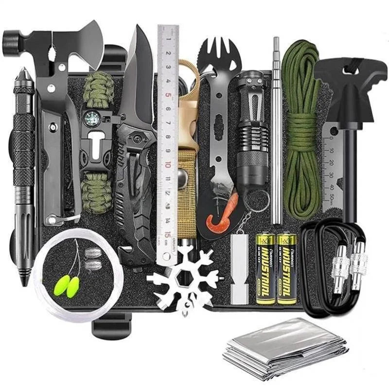 Outdoor First Aid & Tool Kits Set survival