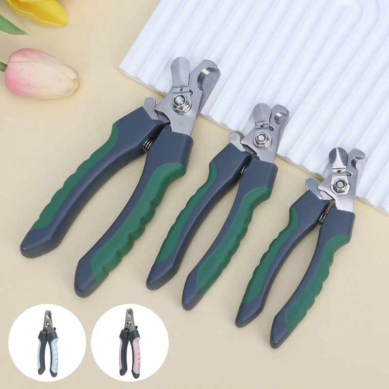 Professional Dog Cat Pet Animal Nail Clippers Stainless Steel BushLine