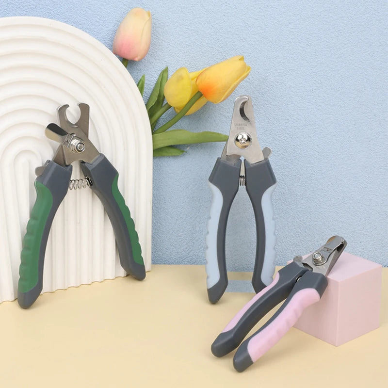 Professional Dog Cat Pet Animal Nail Clippers Stainless Steel BushLine