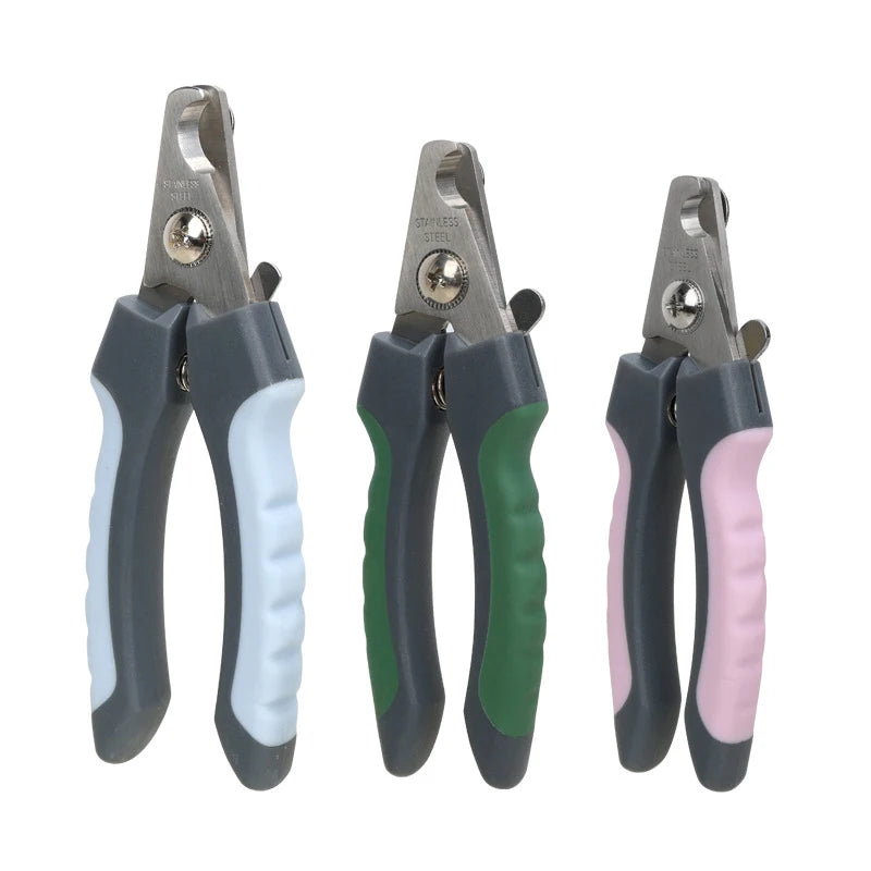 Professional Dog Cat Pet Animal Nail Clippers Stainless Steel BushLine
