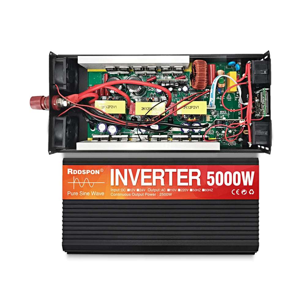 Pure Sine Wave Inverter 3kw, 4kw & 5kw Peak Power DC 12V 24V pure sine inverter