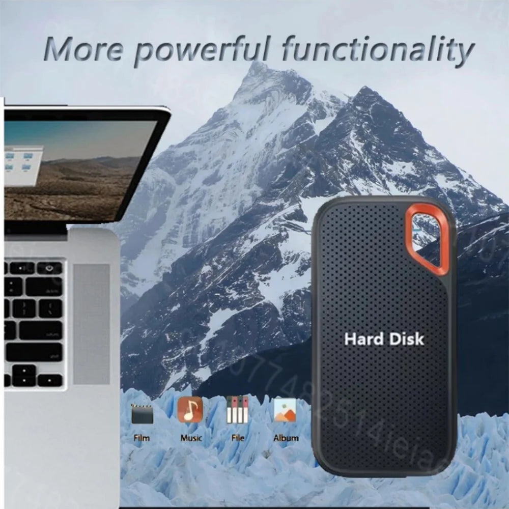 Rugged External SSD Hard Drive (1TB - 256TB) Smart Technology
