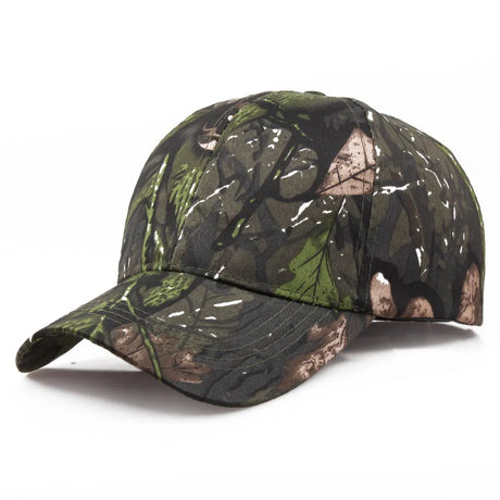 Jungle Leaf Camouflage Hats & Caps Hats BushLine D  