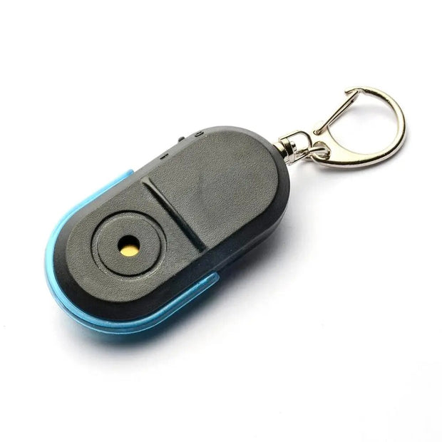 Key Finder Locator Whistle Sound With LED Light Security & Safety BushLine Blue  