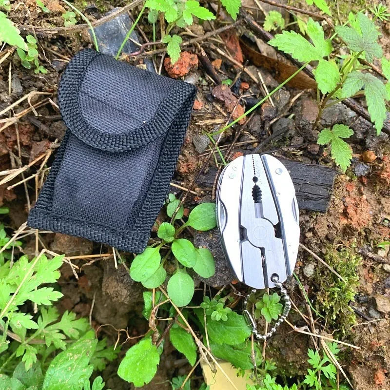 Pocket Multitool Pliers Knife Screwdriver Stainless Steel survival BushLine Multi-Tool