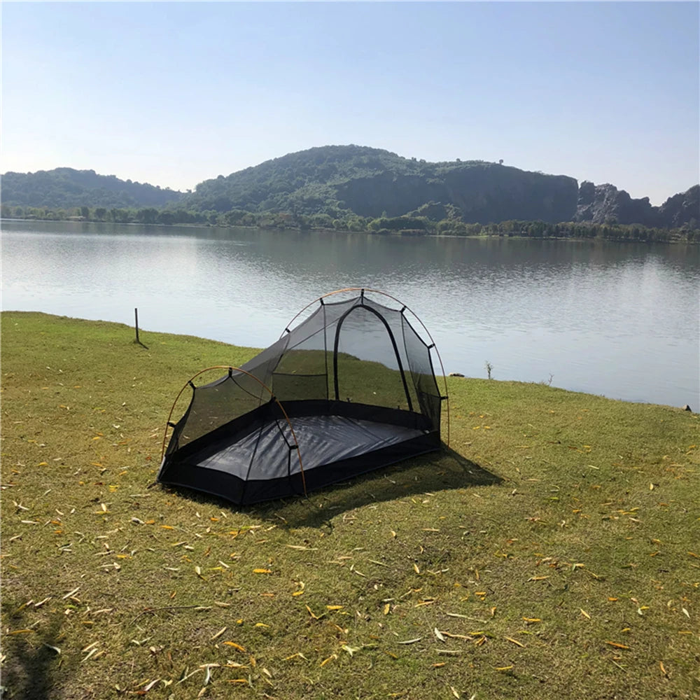 2 Person Outdoor Tent full insect proof mesh Camping Equipment BushLine