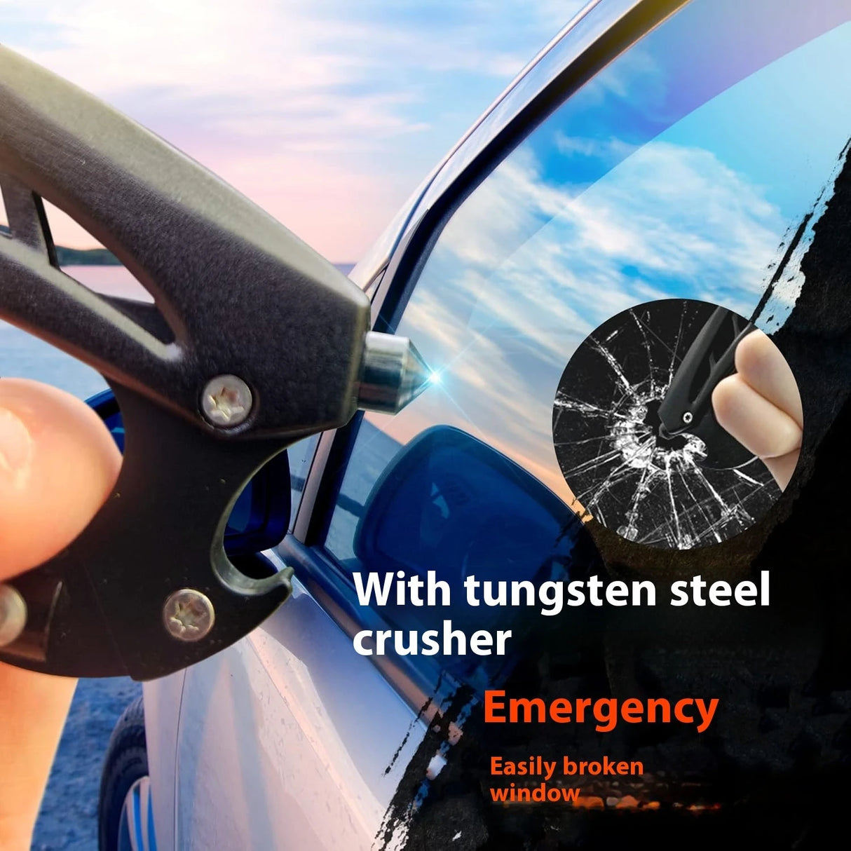 Multi-Tool Carabiner - Camping EDC Clip Multi-tools BushLine