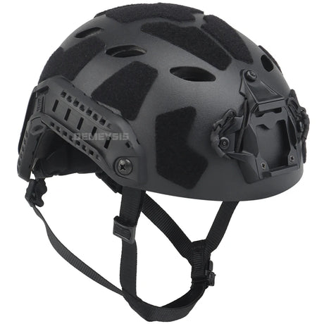 ABS Tactical Sports Safety Helmet Helmets & Packs BushLine BLACK  