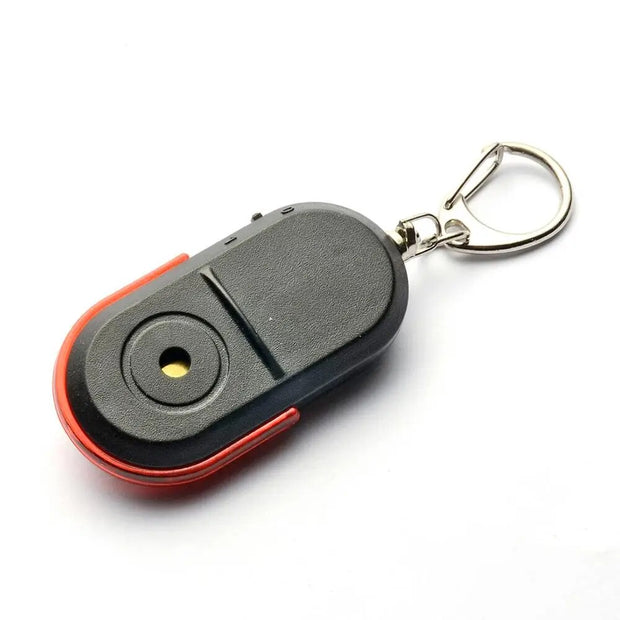 Key Finder Locator Whistle Sound With LED Light Security & Safety BushLine Red  
