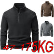 Polar Fleece Stand-up Collar Half-zipper L-9XL Large Size Outdoor Shirts & Tops  BushLine