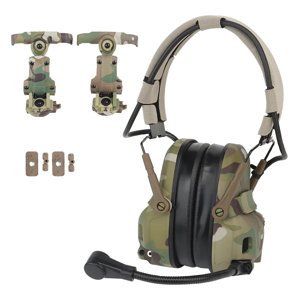 GEN 6 Noise Reduction Headset Helmet or Head Mounted 2 in 1
