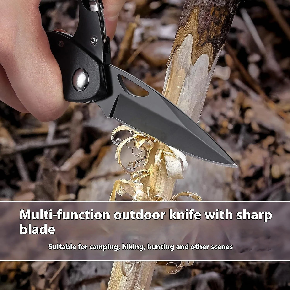 Multi-Tool Carabiner - Camping EDC Clip Multi-tools BushLine
