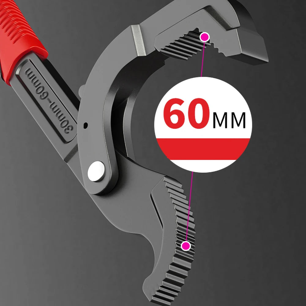 Universal Wrench Multifunction Quick Snap Grip Adjustable Spanner tools  BushLine