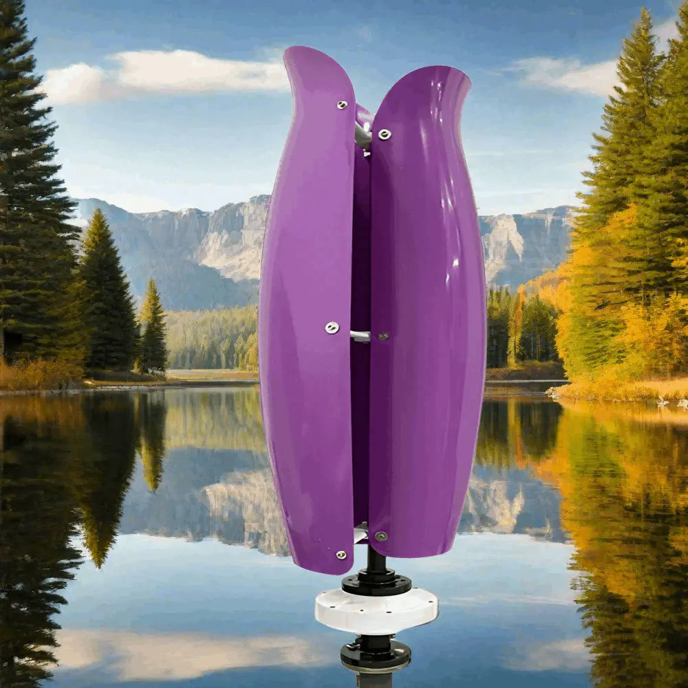 ST-10kW, 15kW & 20kW Vertical Tulip Wind Turbine 12V 24V 48V Wind Power Vertical
