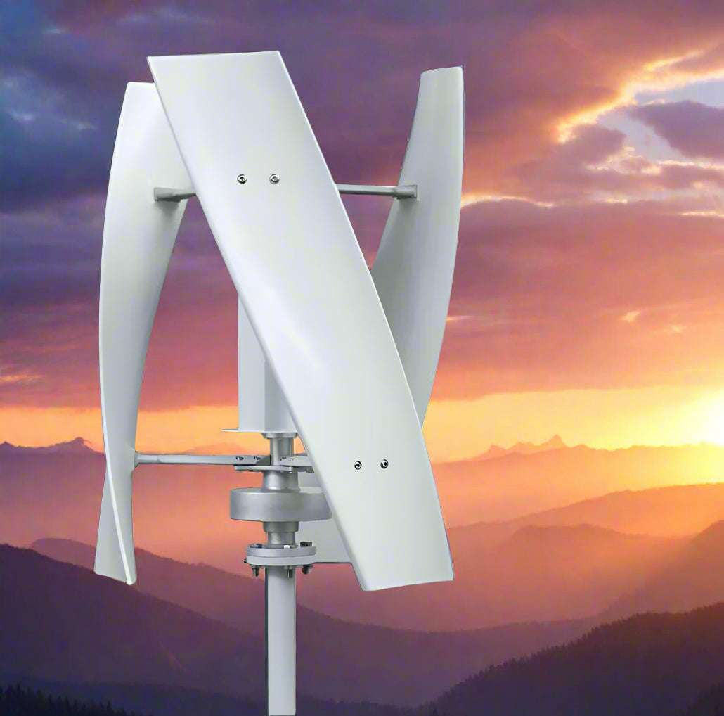 SX3-2000 2Kw Vertical Axis Wind Turbine 12V 24V 48V Wind Power BushLine