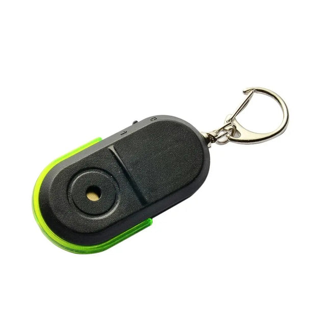 Key Finder Locator Whistle Sound With LED Light Security & Safety BushLine Green  