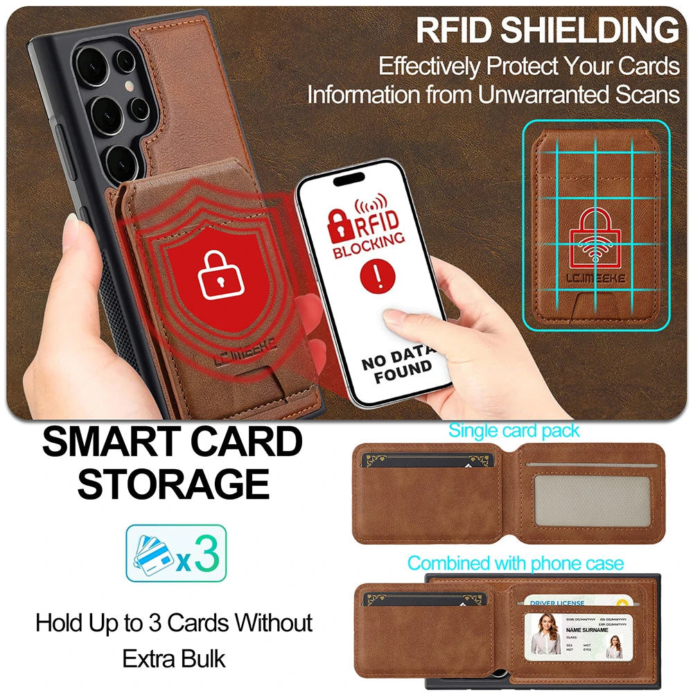 Samsung RFID Wallet & Case MagSafe Phone Cover phone stuff