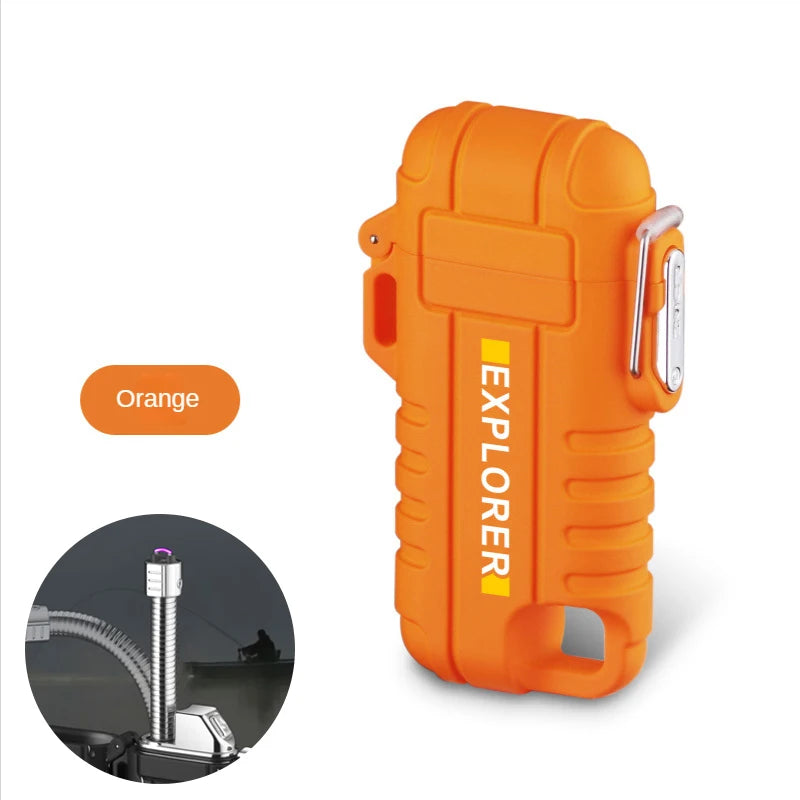 F37 Arc Plasma Waterproof Double Arc Lighter USB Rechargeable