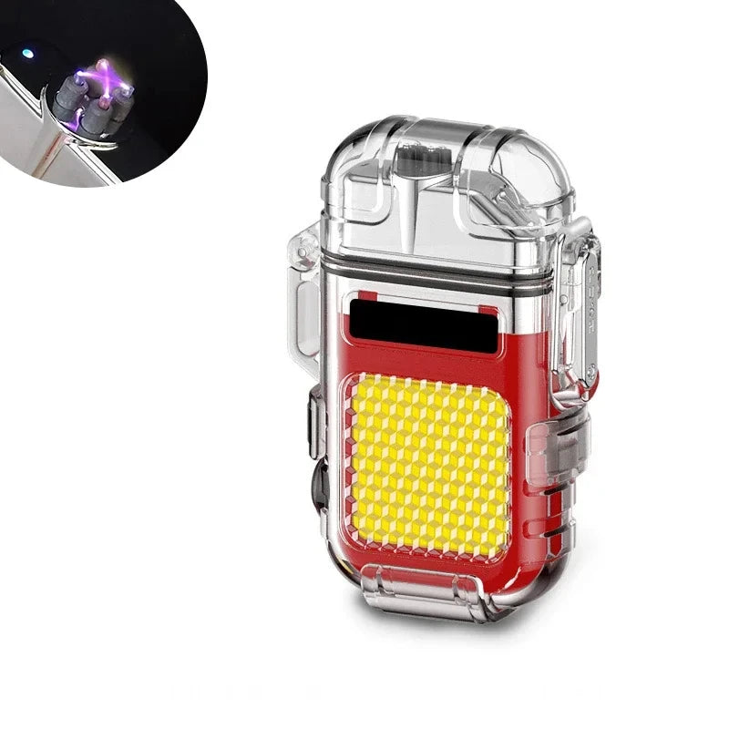 F37 Arc Plasma Waterproof Double Arc Lighter USB Rechargeable