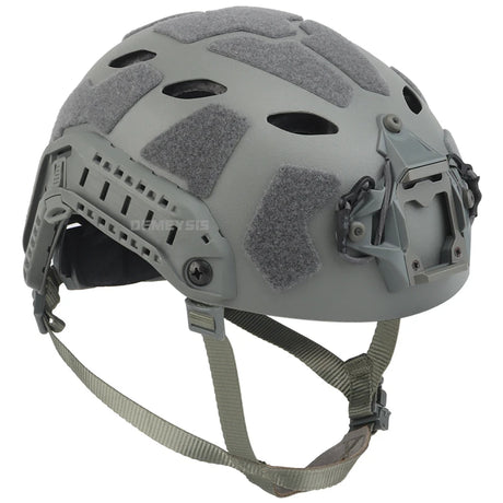 ABS Tactical Sports Safety Helmet Helmets & Packs BushLine GREY  