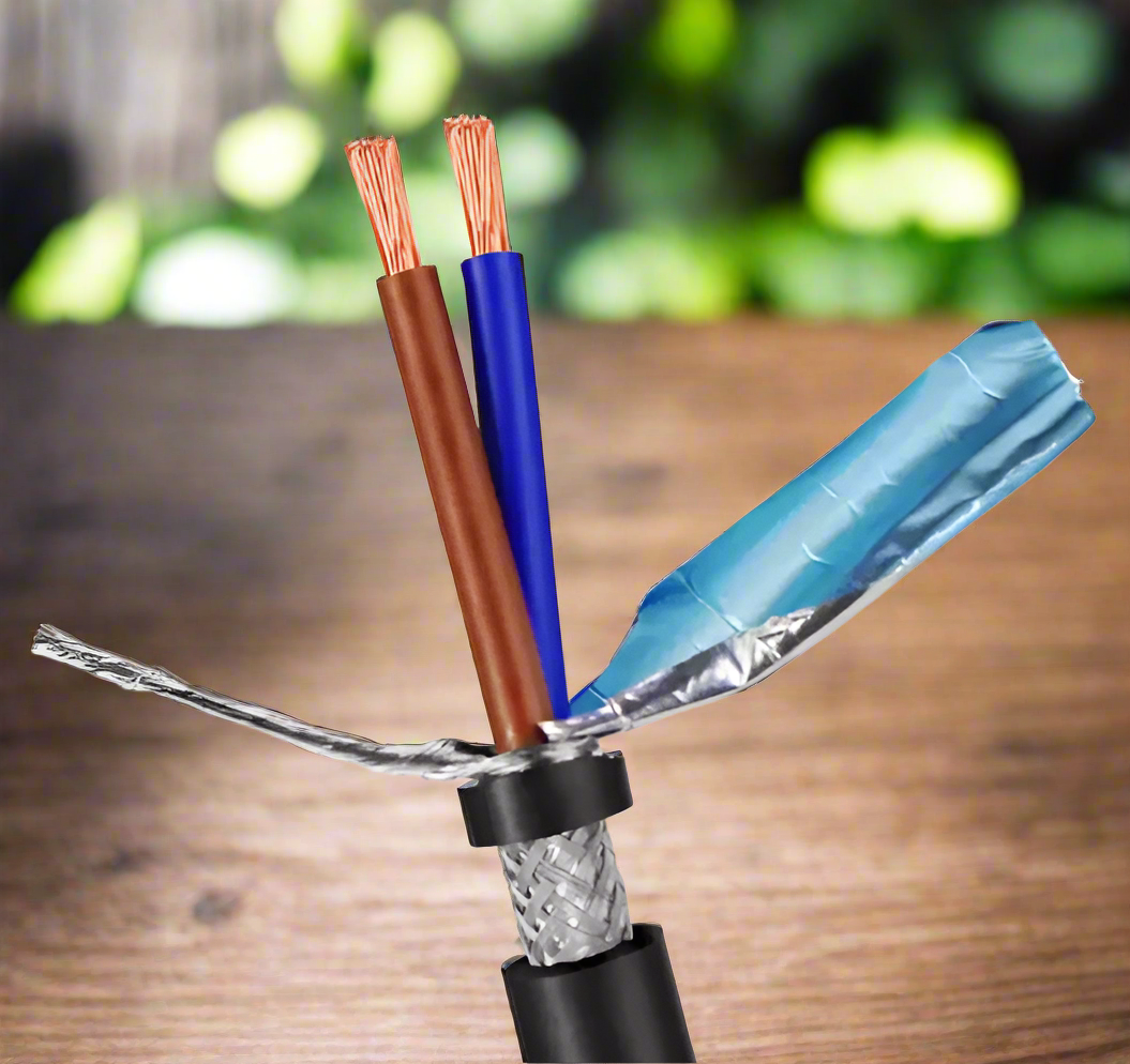 Shielded Pure Copper Wire Cable 2 & 3 Core electrical supplys BushLine