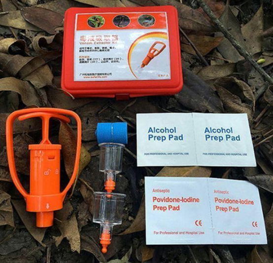 Snake Bite - Bee Sting - Venom Extractor Suction Kit Health