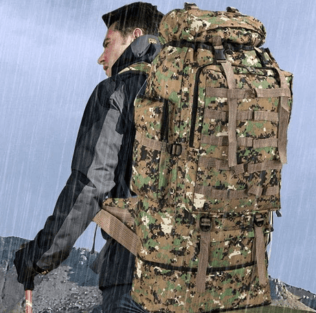 100L 75ltr Large Outdoor Tactical Backpack BackPacks BushLine   