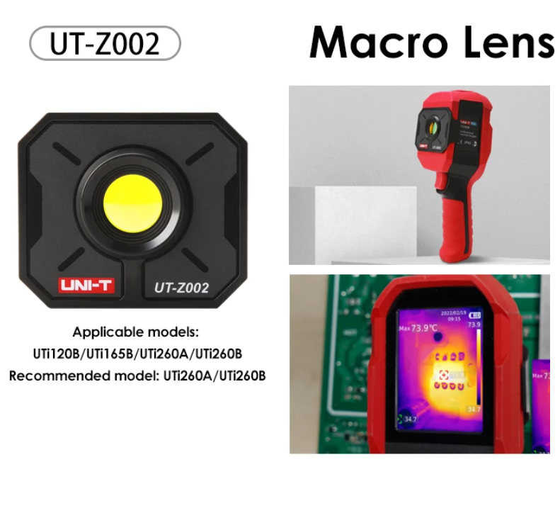 UTi260B Infrared Thermal Imager 256 x192 + Macro Lens thermal vision