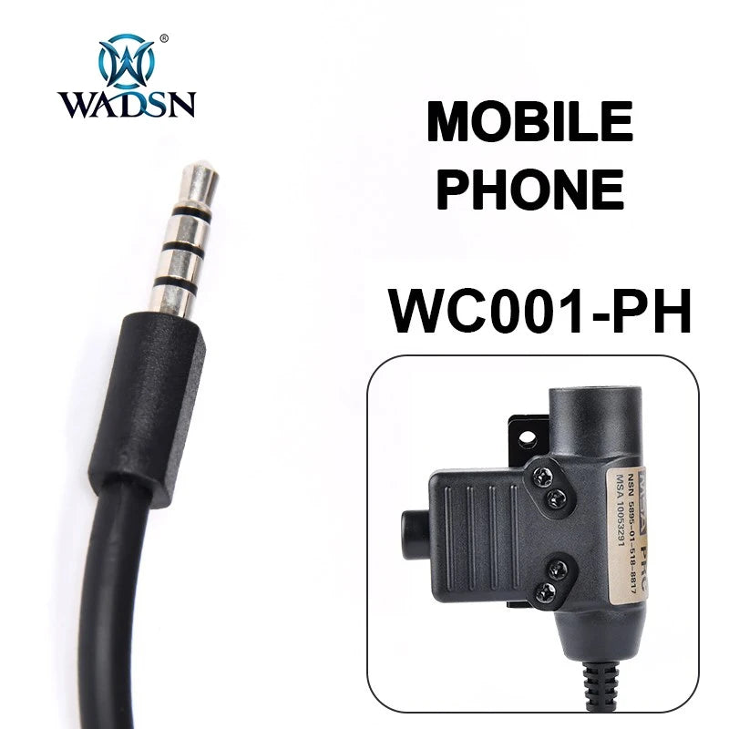 Walker U94 PTT 7.0 Plug Headset Adapters