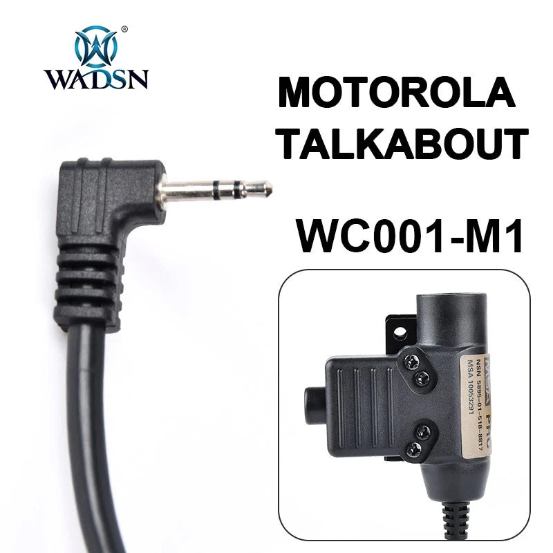 Walker U94 PTT 7.0 Plug Headset Adapters