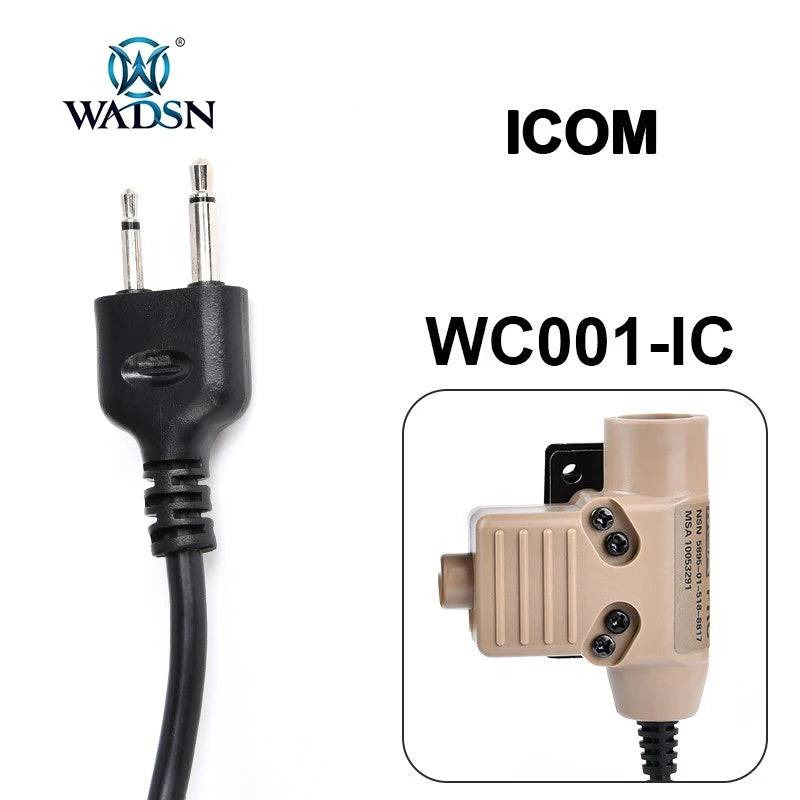 Walker U94 PTT 7.0 Plug Headset Adapters
