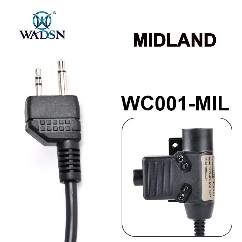 Walker U94 PTT 7.0 Plug Headset Adapters