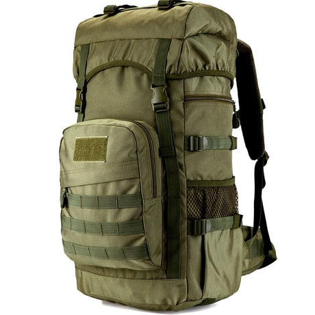 50L Military Tactical Backpack Large Capacity BackPacks BushLine army green  