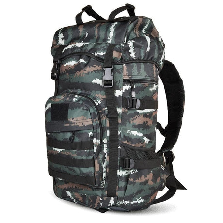 50L Military Tactical Backpack Large Capacity BackPacks BushLine Tabby camouflage  