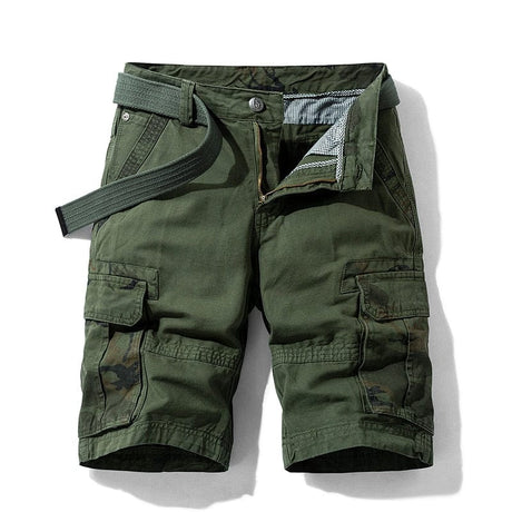Limited Edition Camouflage Men Cargo Shorts Cargo Pants BushLine Black01 30 