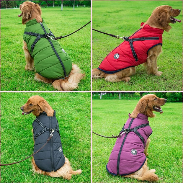 Waterproof Warm Dog Jacket Vest Dog Stuff BushLine   