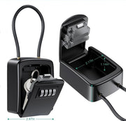 Wall Mounted Home Key Safe Box security systems BushLine Keys Safe 1  