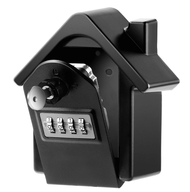 Wall Mounted Home Key Safe Box security systems BushLine Black Keys  