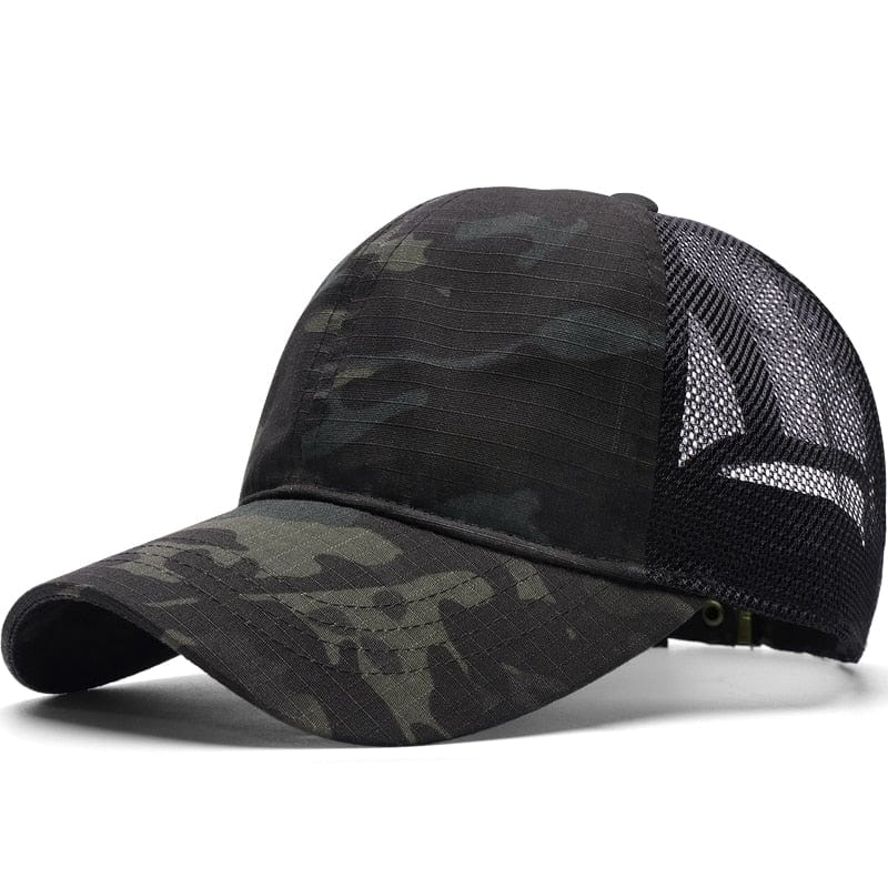 Outdoors light & thin Camo vented Caps tactical caps BushLine