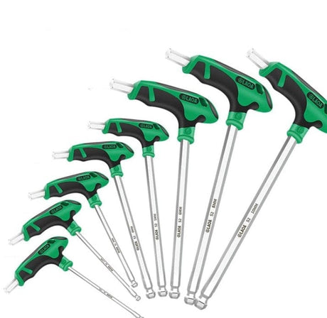 T-shape Hex Wrench Set 2-10MM 2023 tools BushLine 2-10MM set  