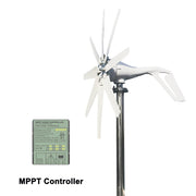 1000W Wind Turbine 2000W With Solar Panel Option Wind Power BushLine 12V With MPPT Controller|1000W 
