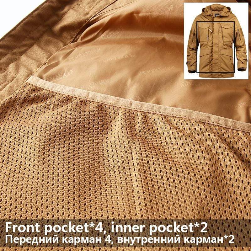 Black Snake M65 Military Field Jacket Outdoor Clothing BushLine