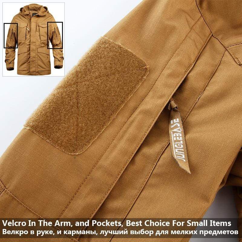 Black Snake M65 Military Field Jacket Outdoor Clothing BushLine