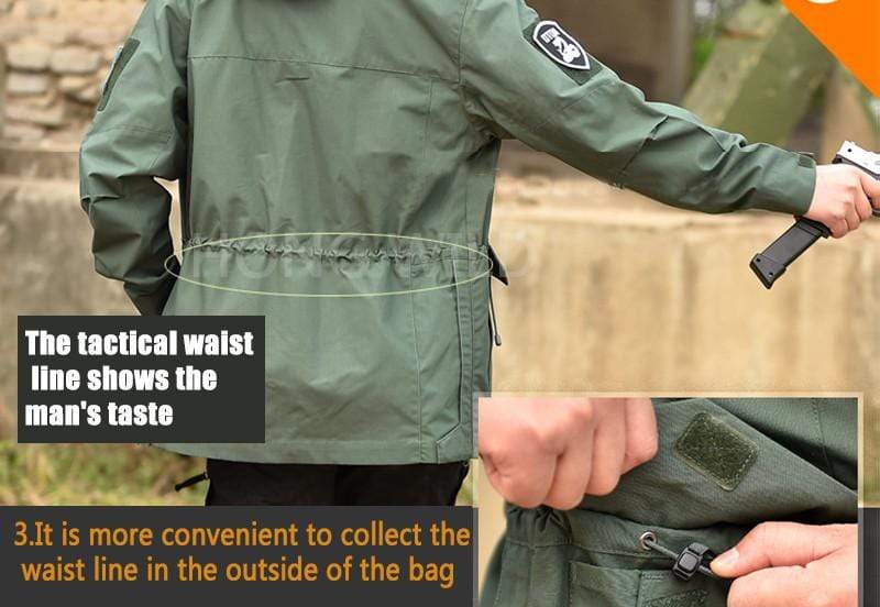 Black Snake M65 Military Field Jacket Outdoor Clothing BushLine