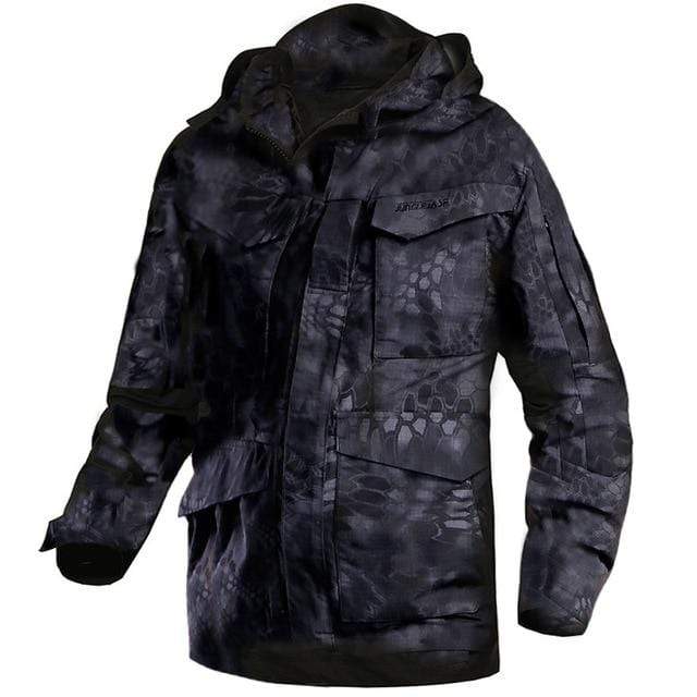 Black Snake M65 Military Field Jacket Outdoor Clothing BushLine