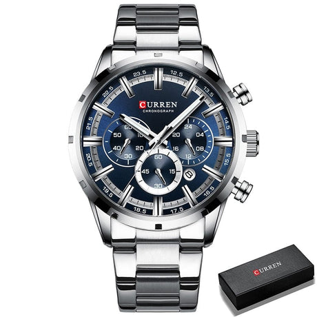 CURREN 8355 Luxury Sports Quartz Waterproof Watchs  BushLine