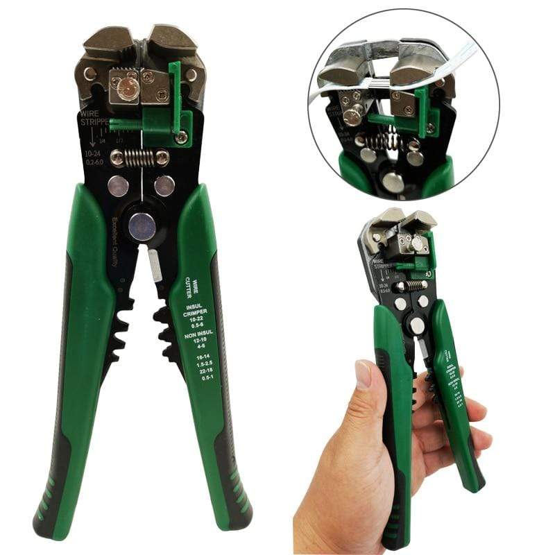 Crimper Cable Cutter Wire Stripper 0.2-6.0mm electrical supplys BushLine
