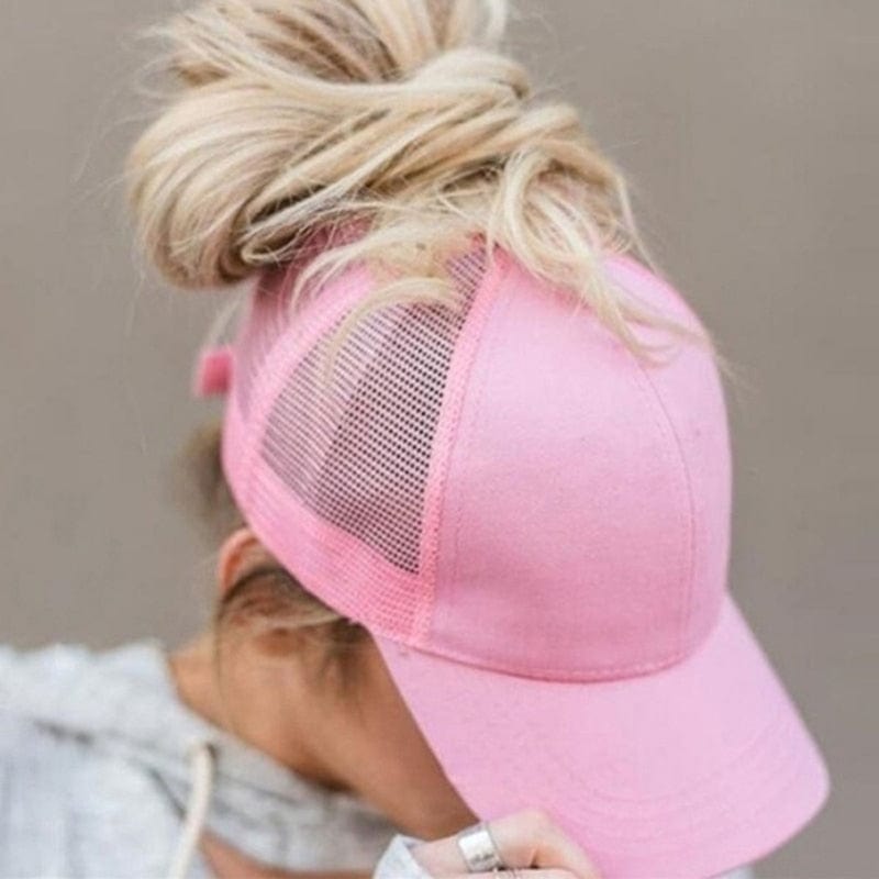 Heavy-Duty Women's Ponytail Baseball Cap Hats