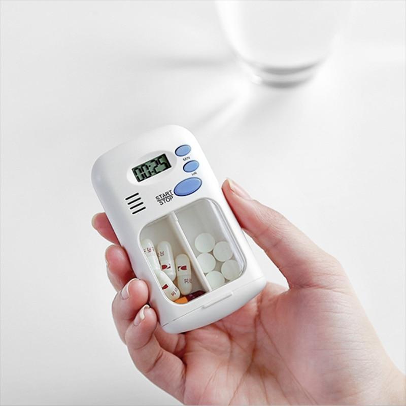 Mini Portable Pill Reminder Alarm Smart Technology BushLine