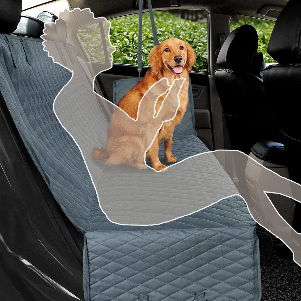 PETRAVEL Dog Car Travel Rear Seat Protector Dog Stuff BushLine